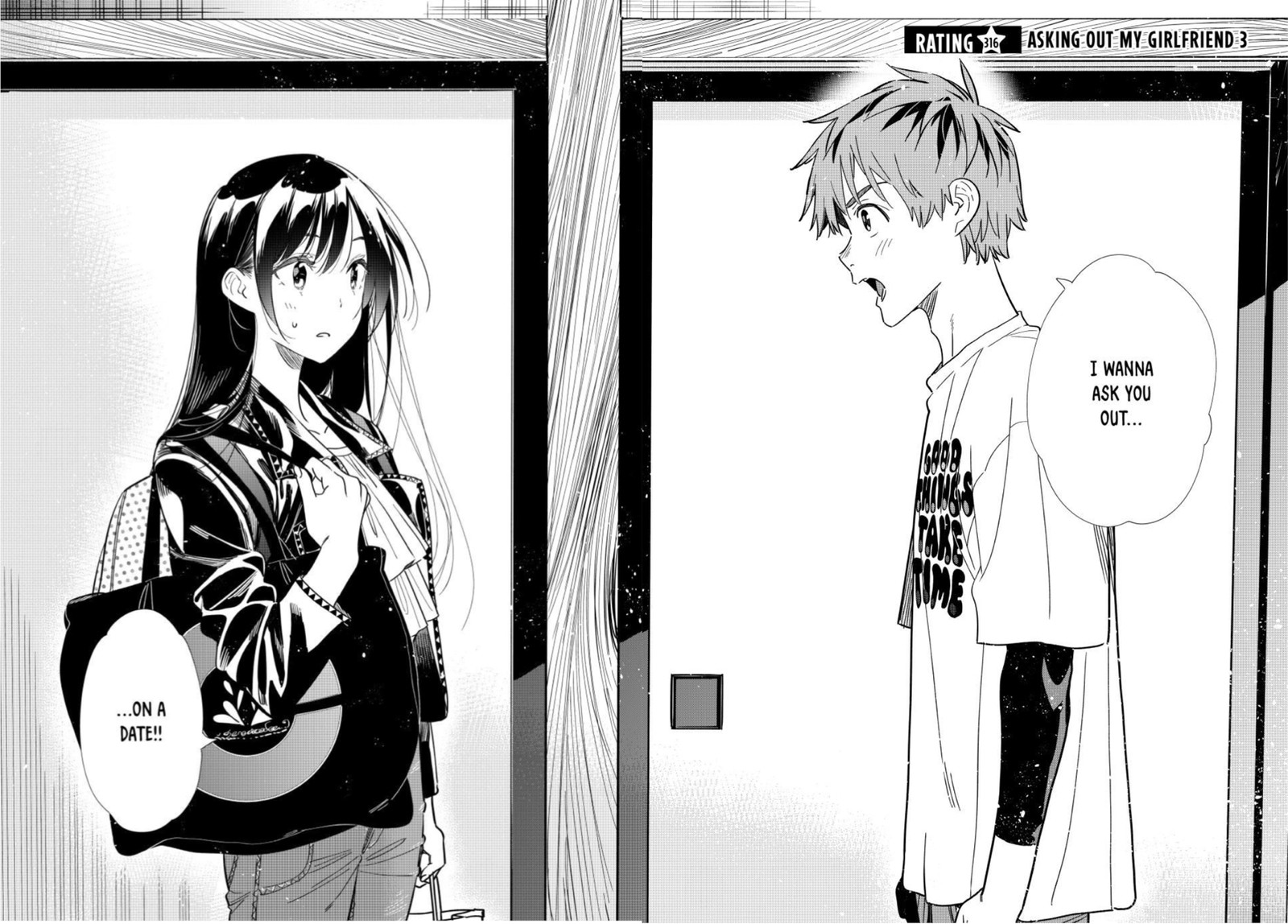 Rent A Girlfriend Manga Chapter 316 page 2 - Asking Out The Girlfriend (Part 3)