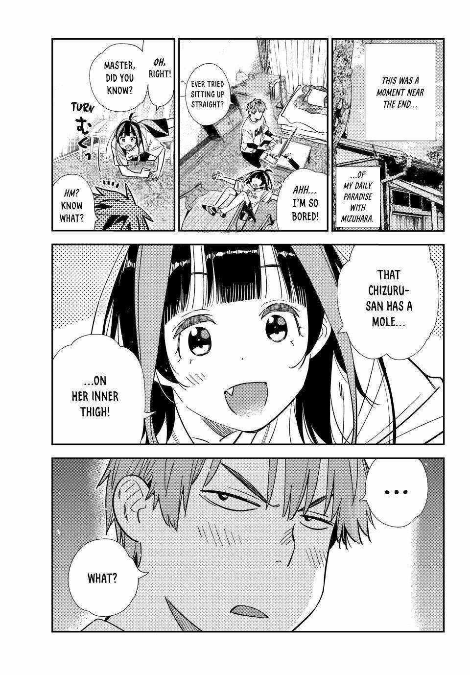 Rent A Girlfriend Manga Chapter 318 page 1 - The Girlfriend and the Mole