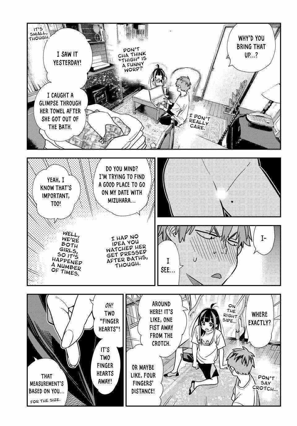 Rent A Girlfriend Manga Chapter 318 page 3 - The Girlfriend and the Mole