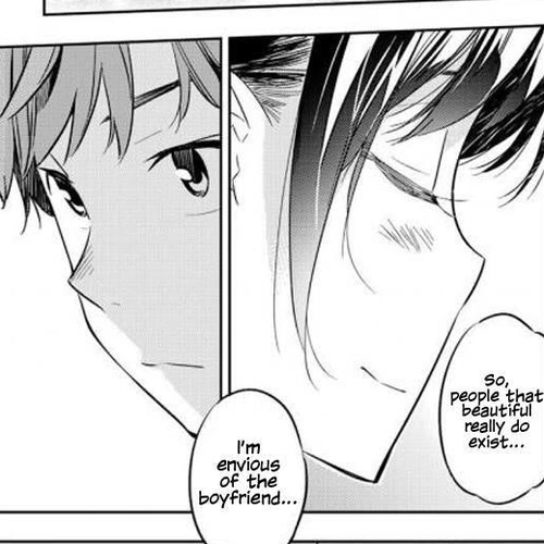 Rent A Girlfriend Manga Chapter 32 (The Two Girlfriends Part 1) cover