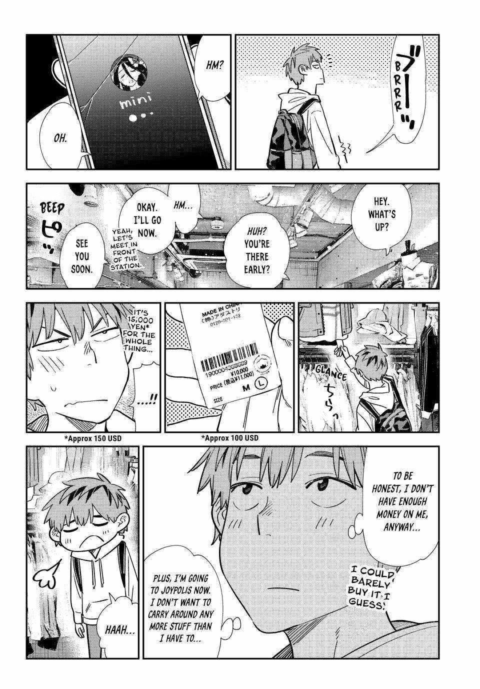 Rent A Girlfriend Manga Chapter 331 page 12 - The Date and the Boyfriend (Part 11)