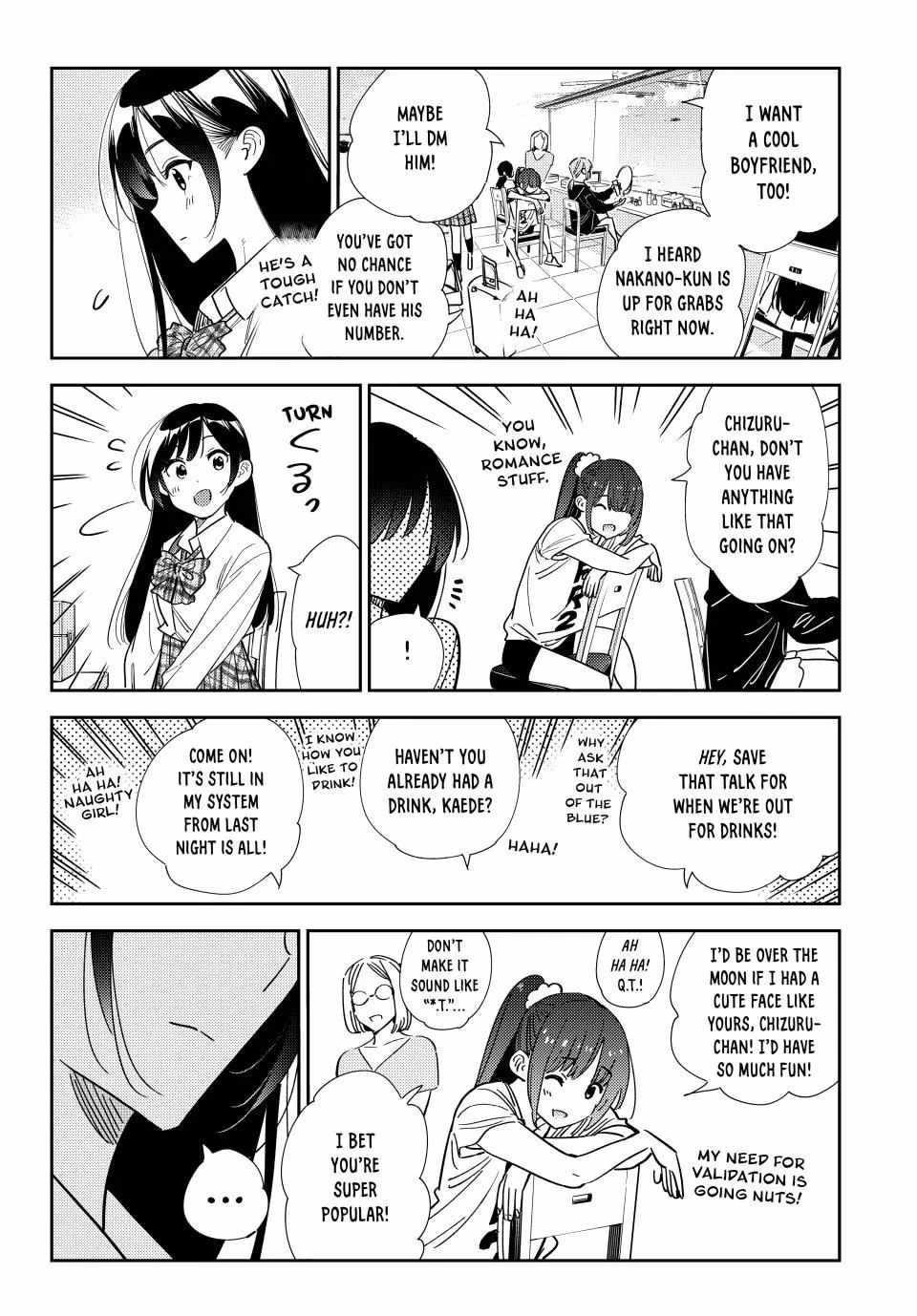 Rent A Girlfriend Manga Chapter 334 page 12 - The Date and the Boyfriend (Part 14)