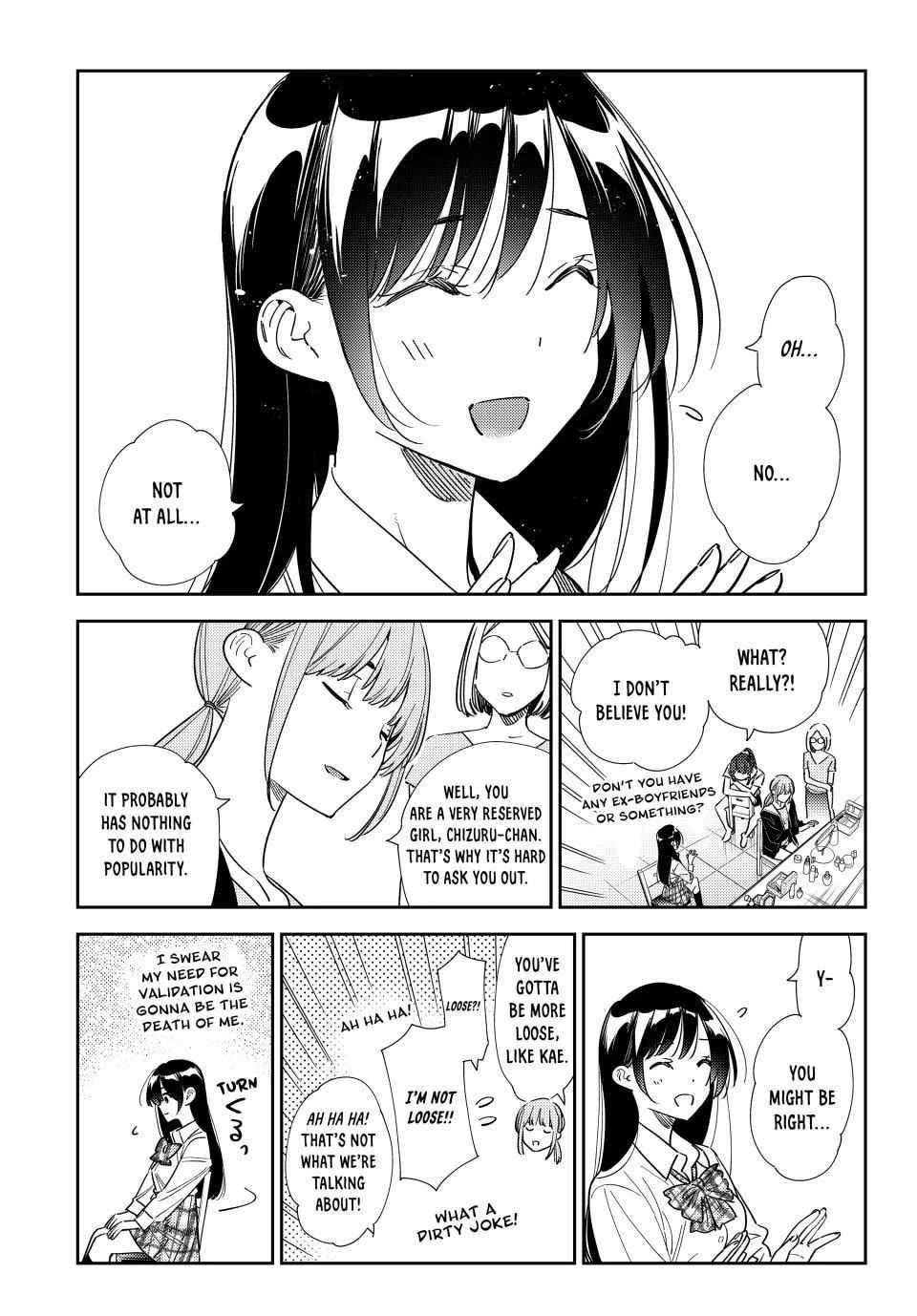 Rent A Girlfriend Manga Chapter 334 page 13 - The Date and the Boyfriend (Part 14)