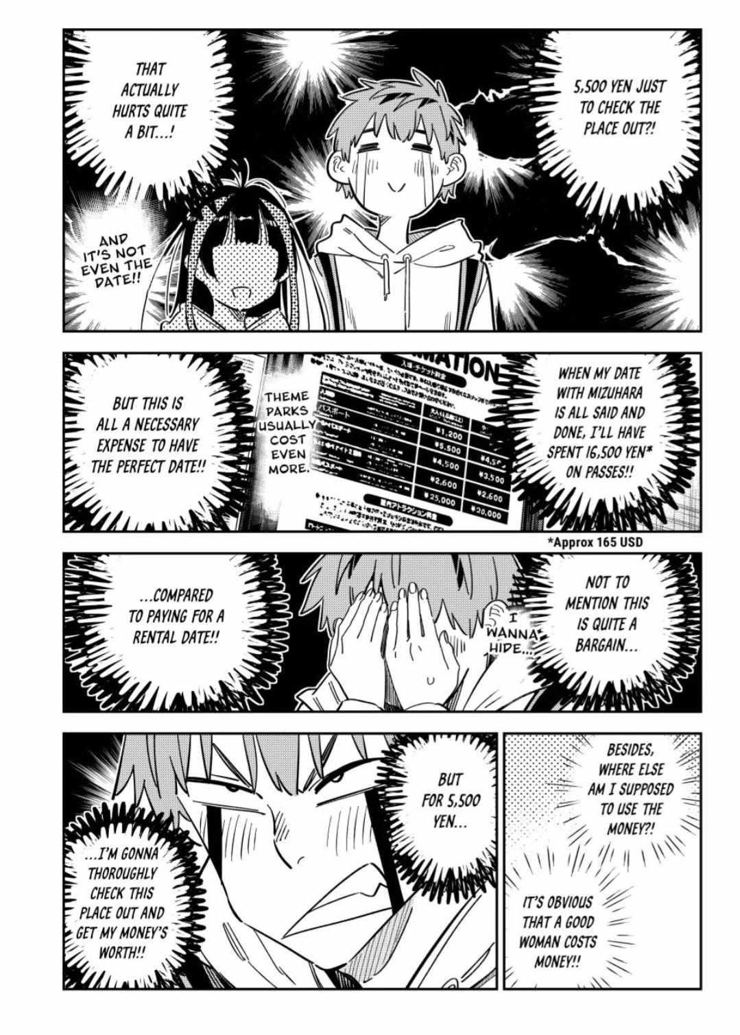 Rent A Girlfriend Manga Chapter 337 page 3 - The Date and the Boyfriend (Part 17)