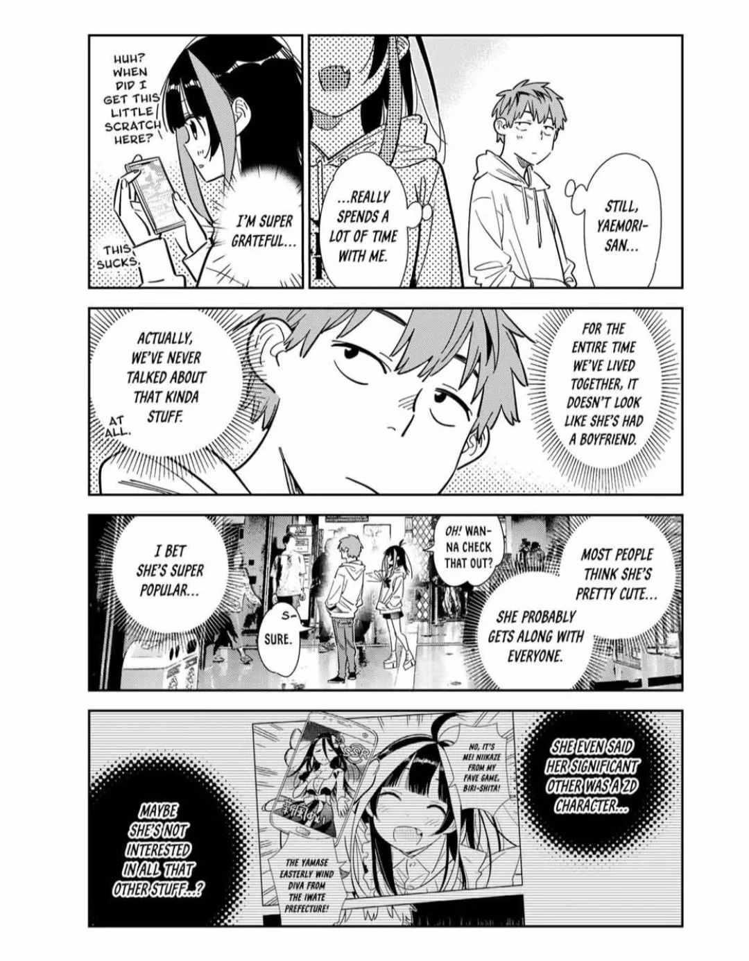 Rent A Girlfriend Manga Chapter 340 page 19 - The Date and the Boyfriend (Part 20)