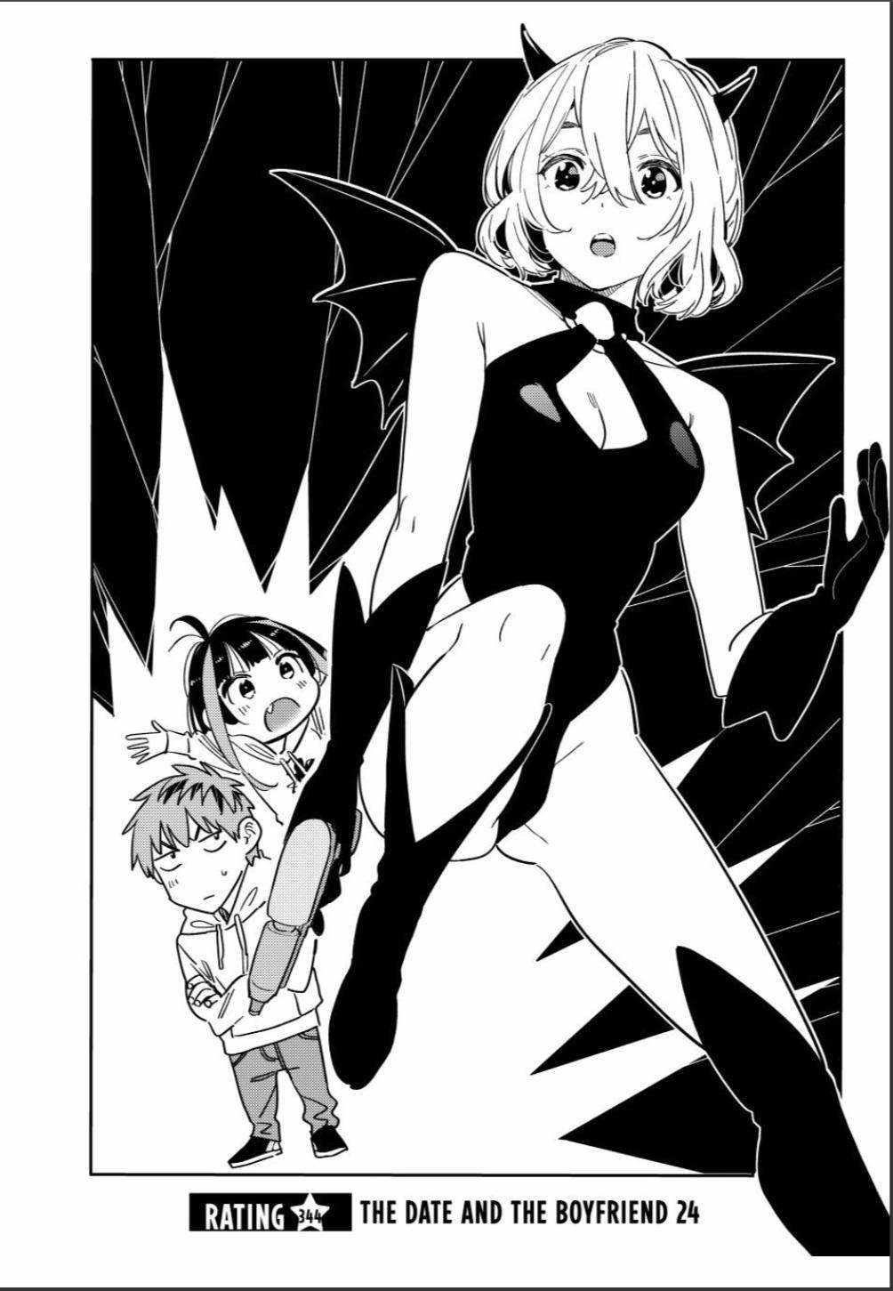 Rent A Girlfriend Manga Chapter 344 page 1 - The Date and the Boyfriend (Part 24)