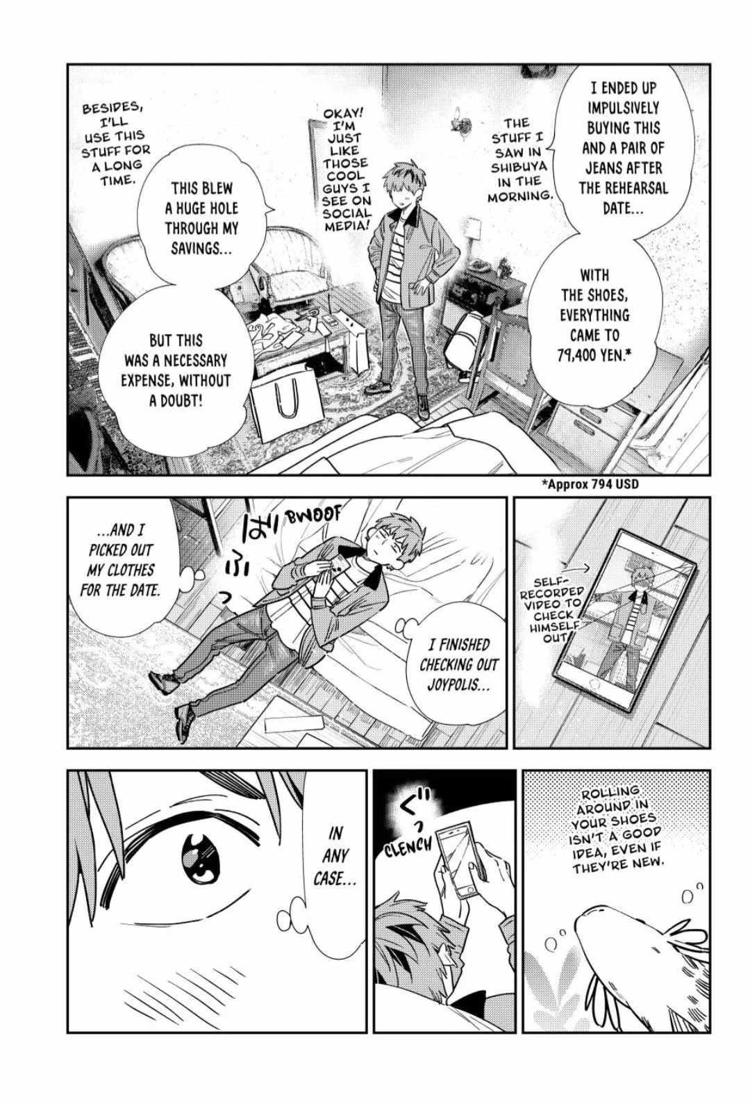 Rent A Girlfriend Manga Chapter 345 page 3 - The Remaining Days with My Girlfriend