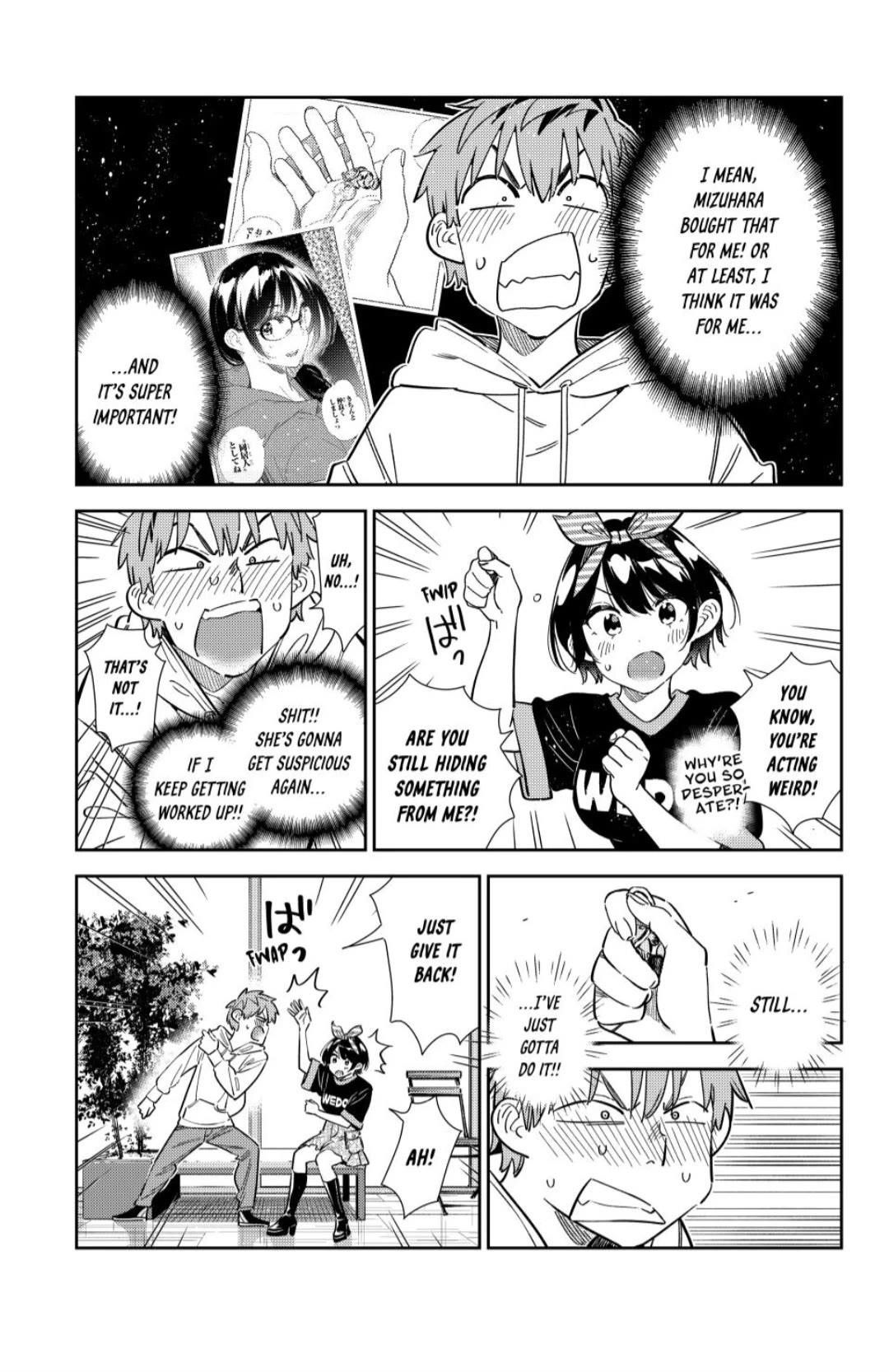 Rent A Girlfriend Manga Chapter 348 page 13 - My Girlfriend and the Secret (Part 2)