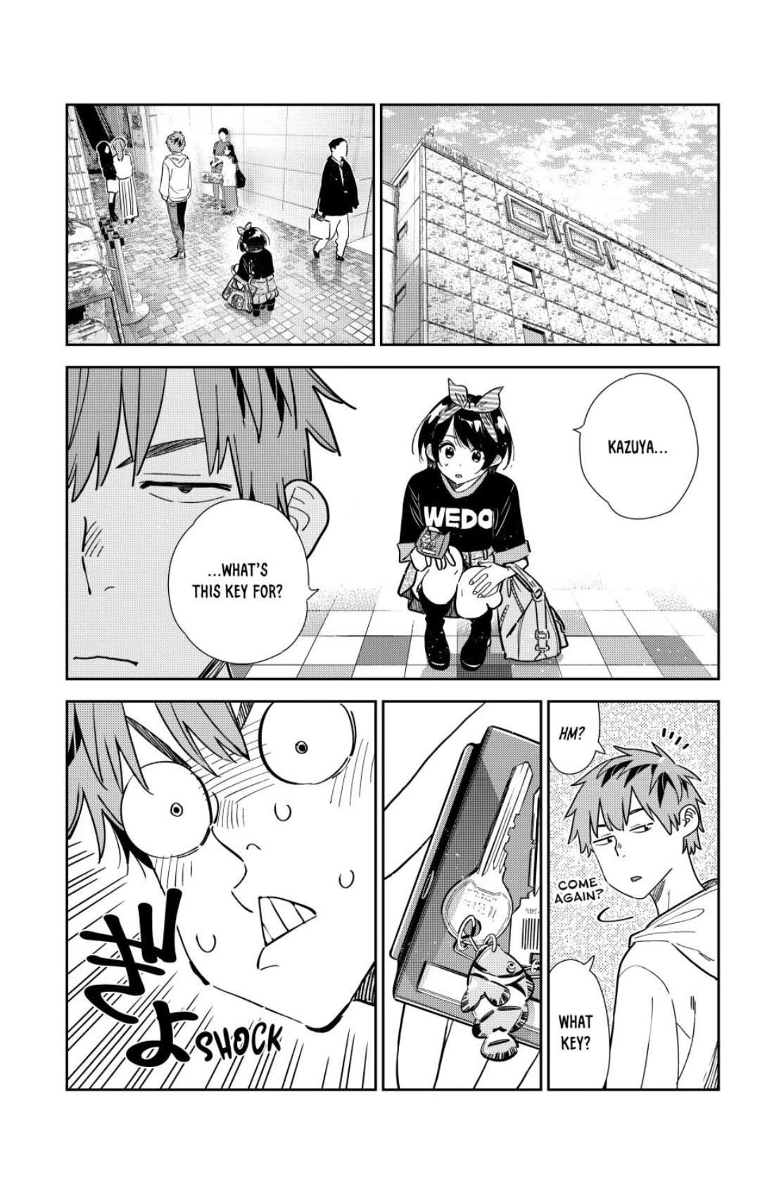 Rent A Girlfriend Manga Chapter 348 page 3 - My Girlfriend and the Secret (Part 2)