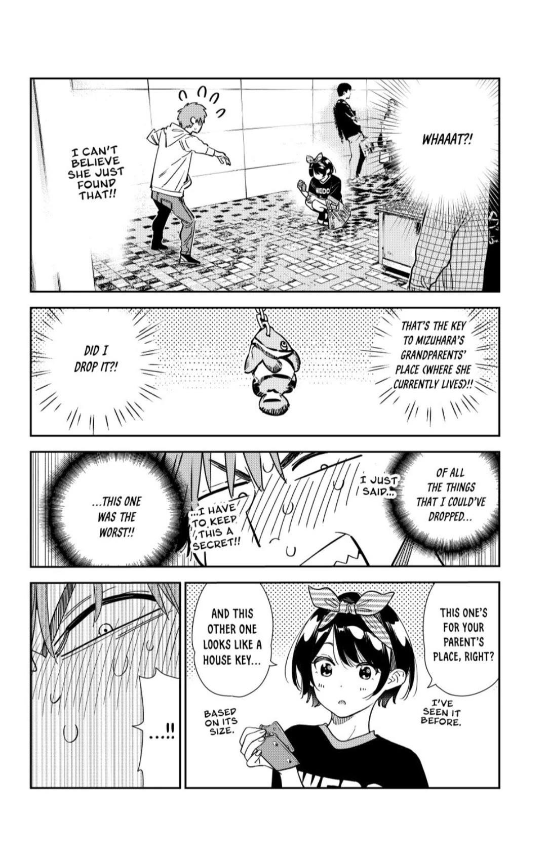 Rent A Girlfriend Manga Chapter 348 page 4 - My Girlfriend and the Secret (Part 2)