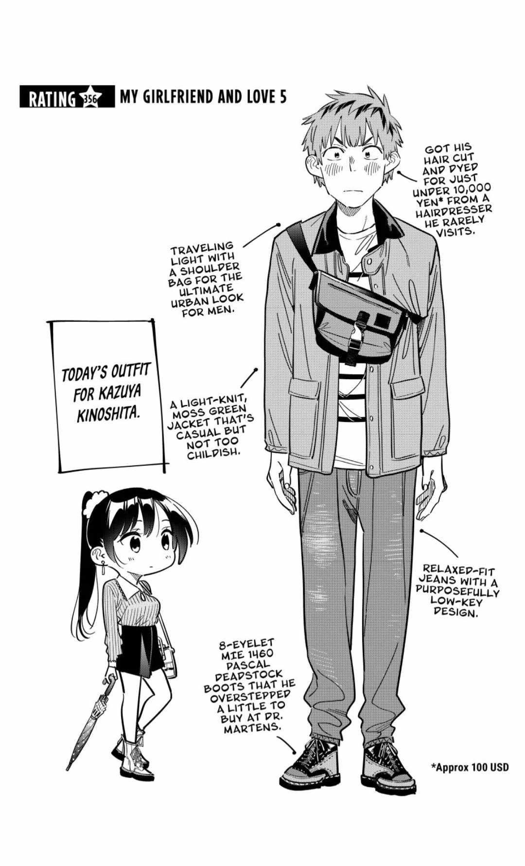 Rent A Girlfriend Manga Chapter 356 page 6 - My Girlfriend and Love (Part 5)