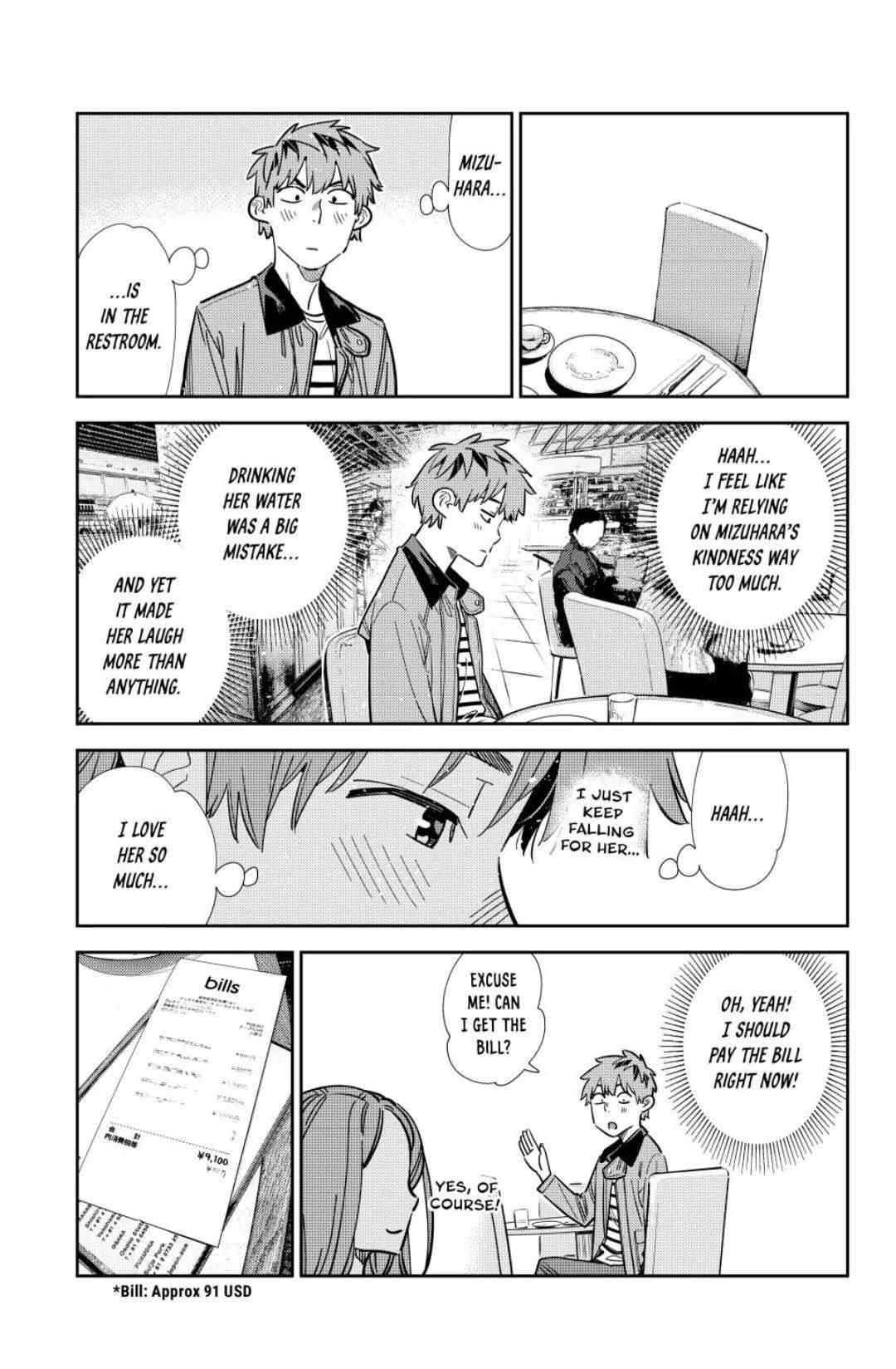 Rent A Girlfriend Manga Chapter 360 page 9 - My Girlfriend and Love (Part 9)