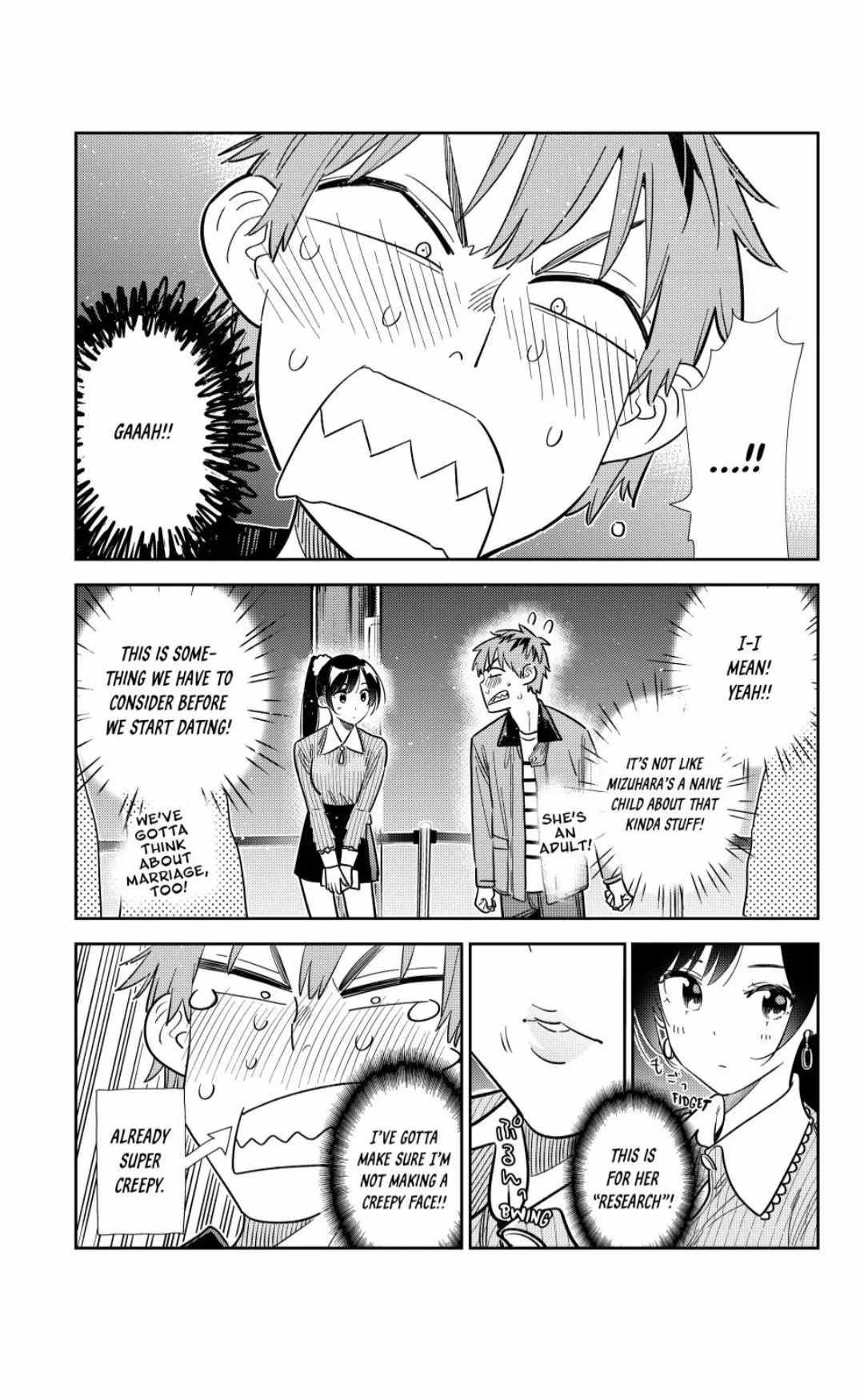 Rent A Girlfriend Manga Chapter 364 page 9 - My Girlfriend and Love (Part 13)