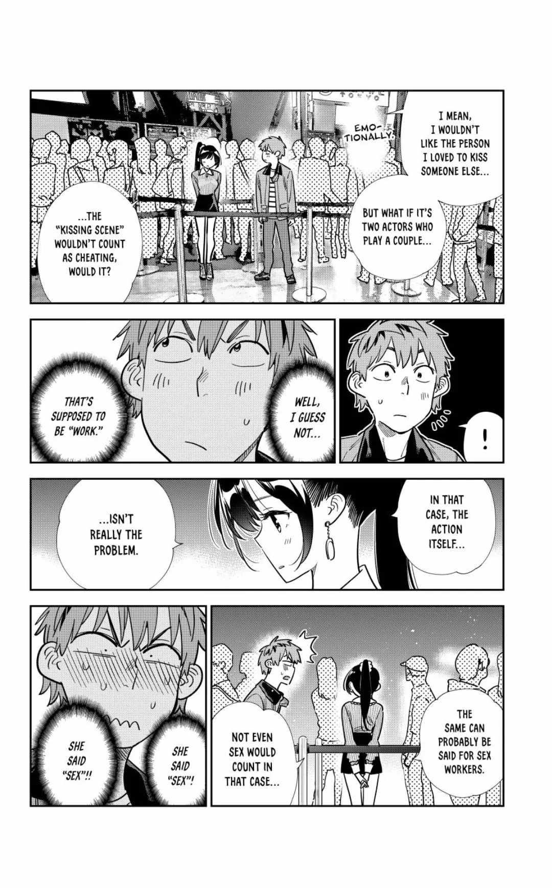 Rent A Girlfriend Manga Chapter 365 page 10 - My Girlfriend and Love (Part 14)