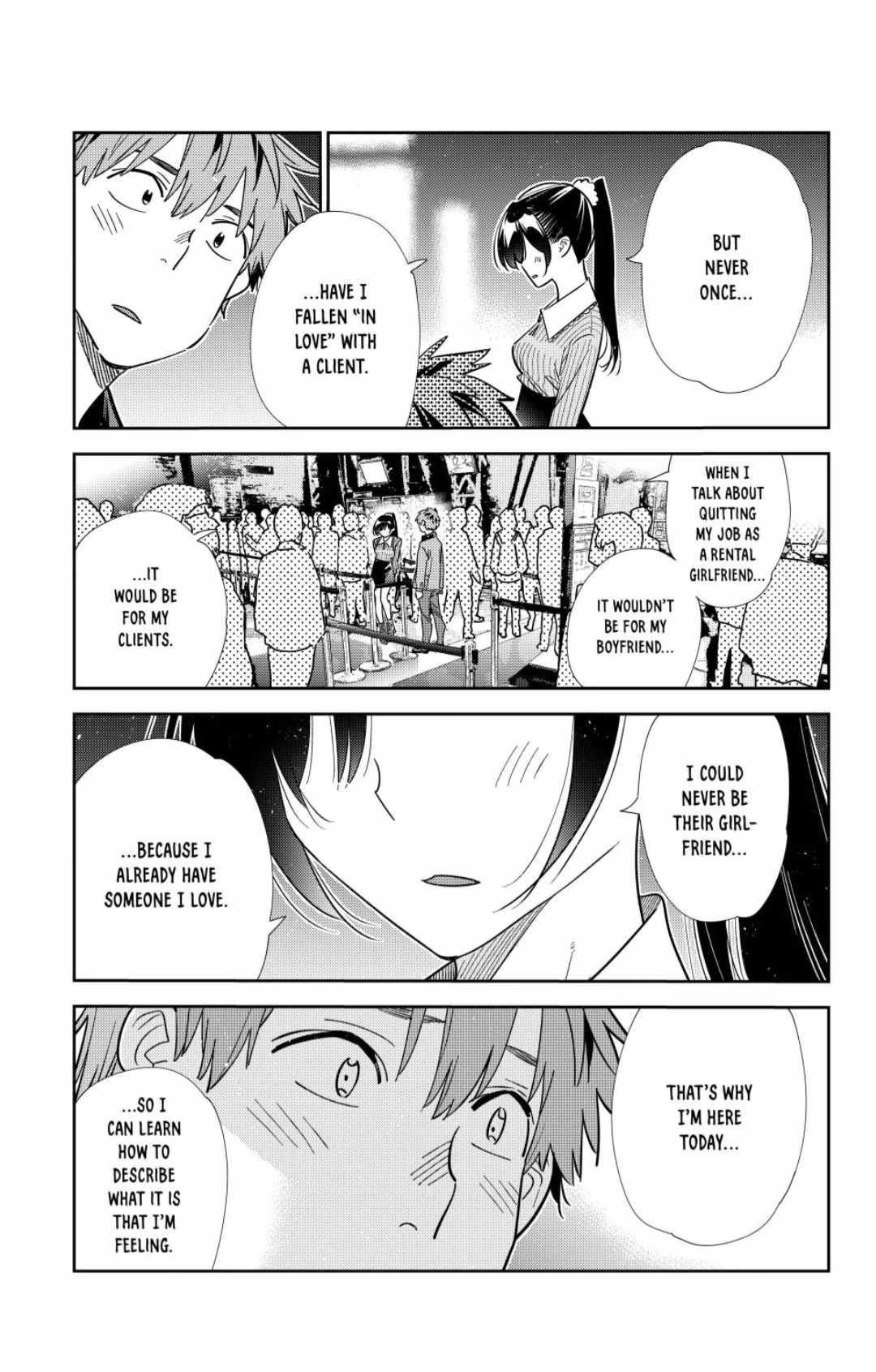 Rent A Girlfriend Manga Chapter 365 page 13 - My Girlfriend and Love (Part 14)
