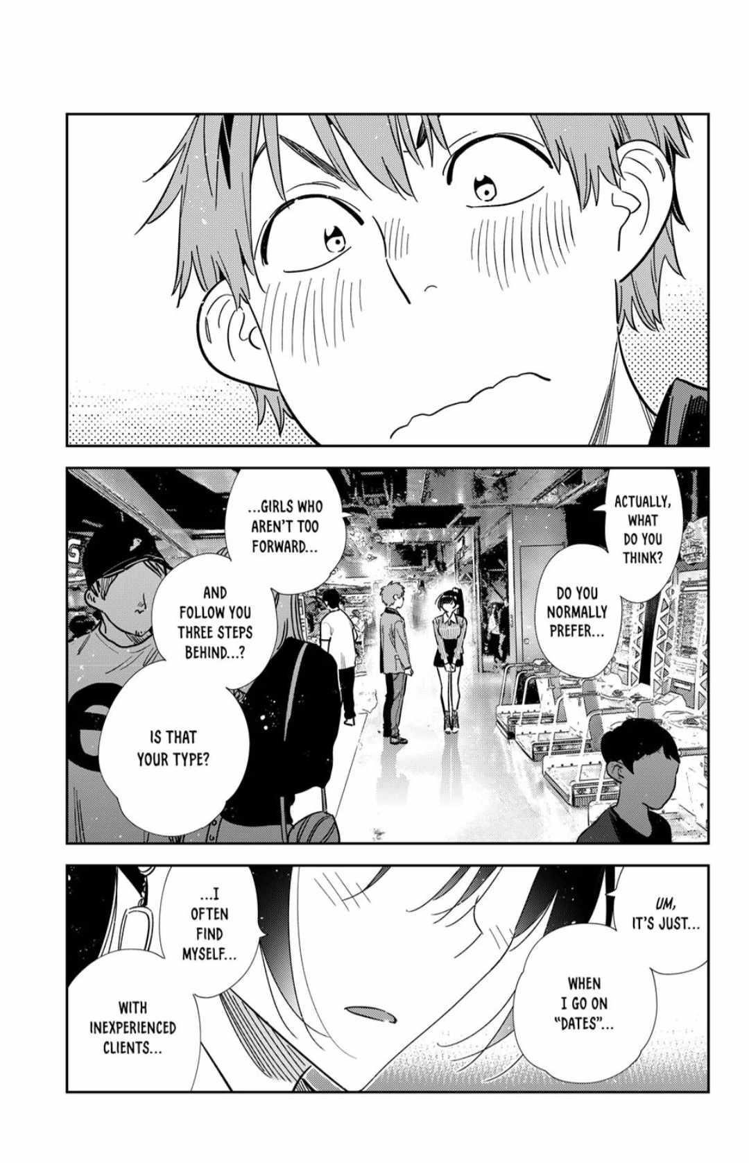 Rent A Girlfriend Manga Chapter 367 page 7 - My Girlfriend and Love (Part 16)