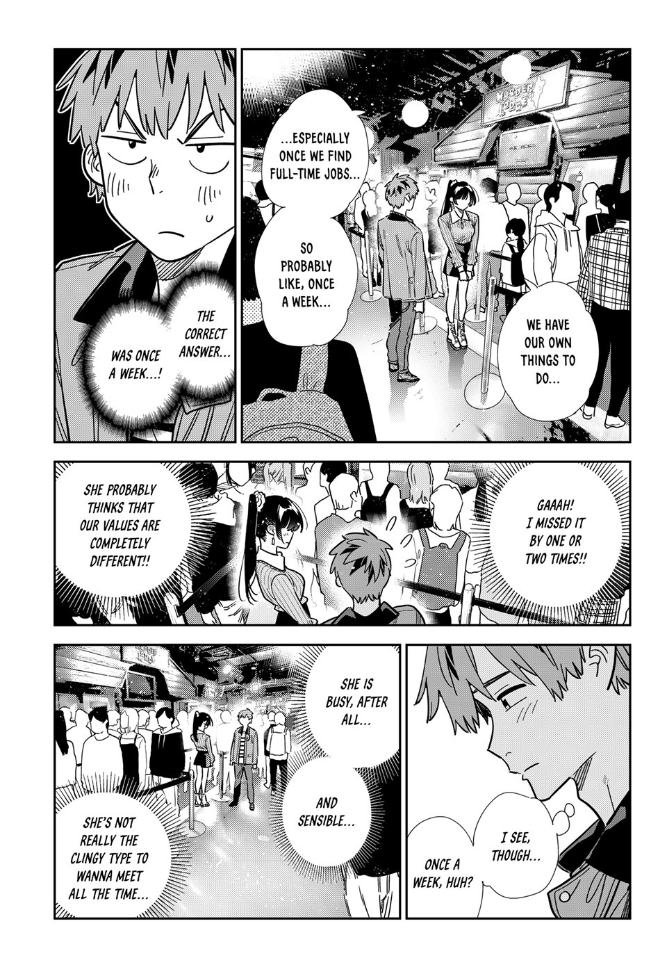 Rent A Girlfriend Manga Chapter 369 page 9 - My Girlfriend and Love (Part 18)