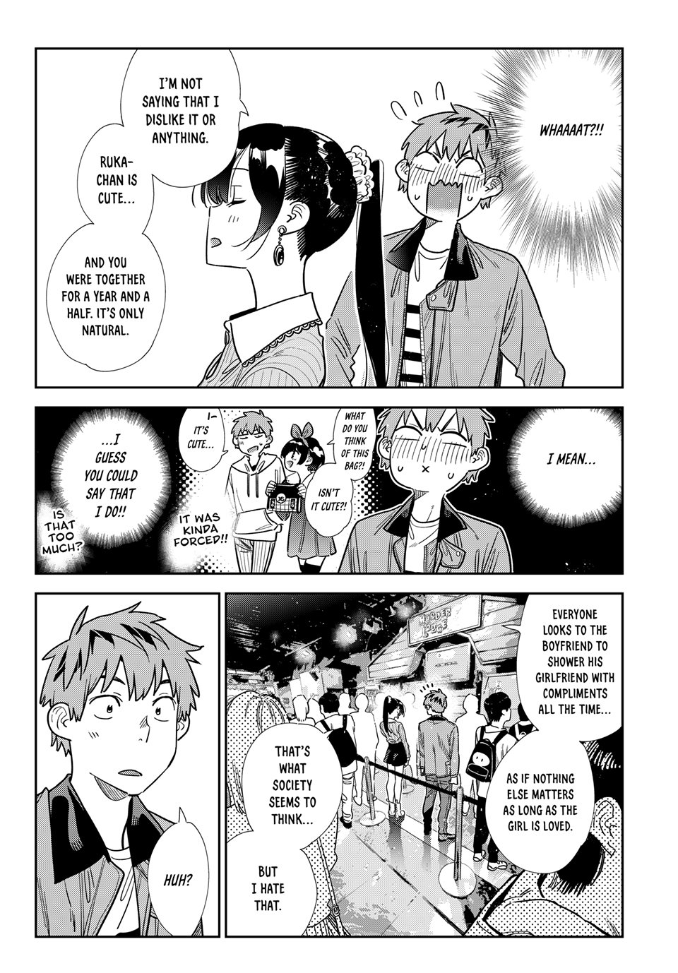 Rent A Girlfriend Manga Chapter 370 page 10 - My Girlfriend and Love (Part 19)