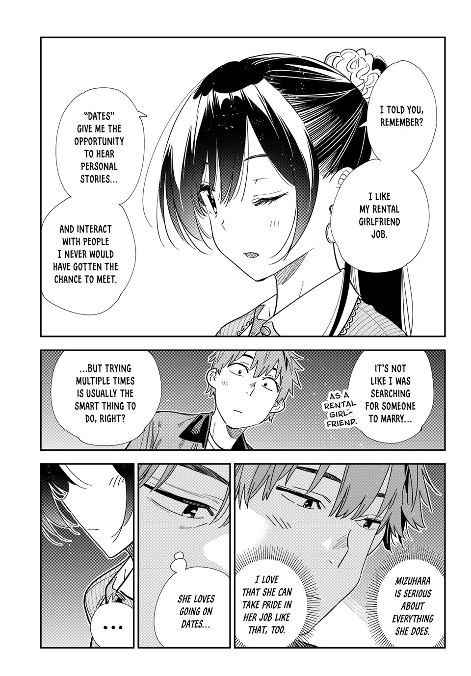 Rent A Girlfriend Manga Chapter 373 page 13 - My Girlfriend and Love (Part 22)