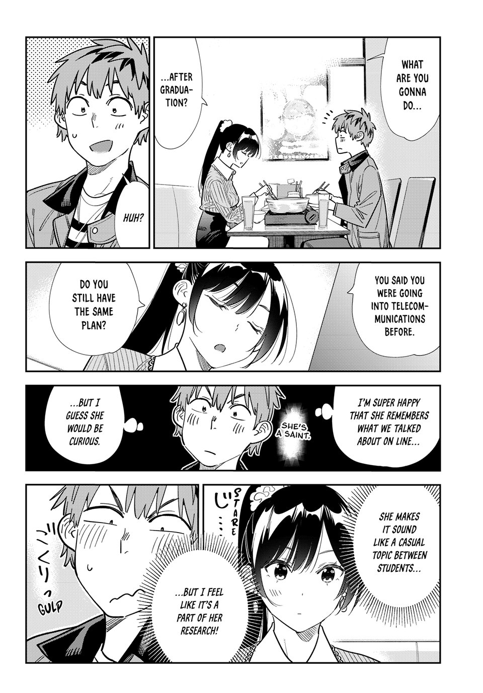 Rent A Girlfriend Manga Chapter 375 page 6 - My Girlfriend and Love (Part 24)