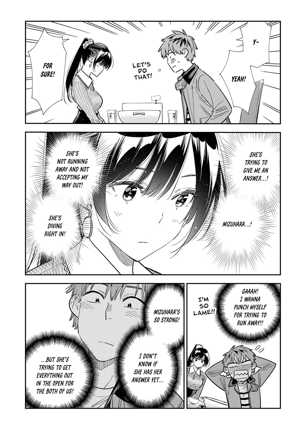 Rent A Girlfriend Manga Chapter 376 page 14 - My Girlfriend and Love (Part 25)