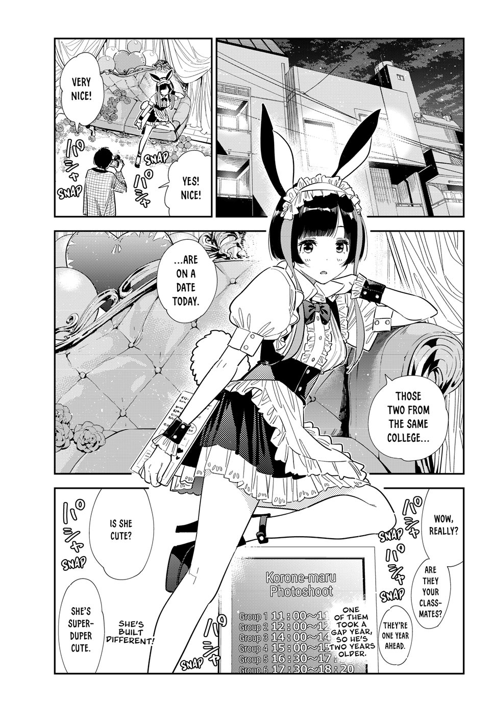 Rent A Girlfriend Manga Chapter 377 page 1 - My Girlfriend and Love (Part 26)