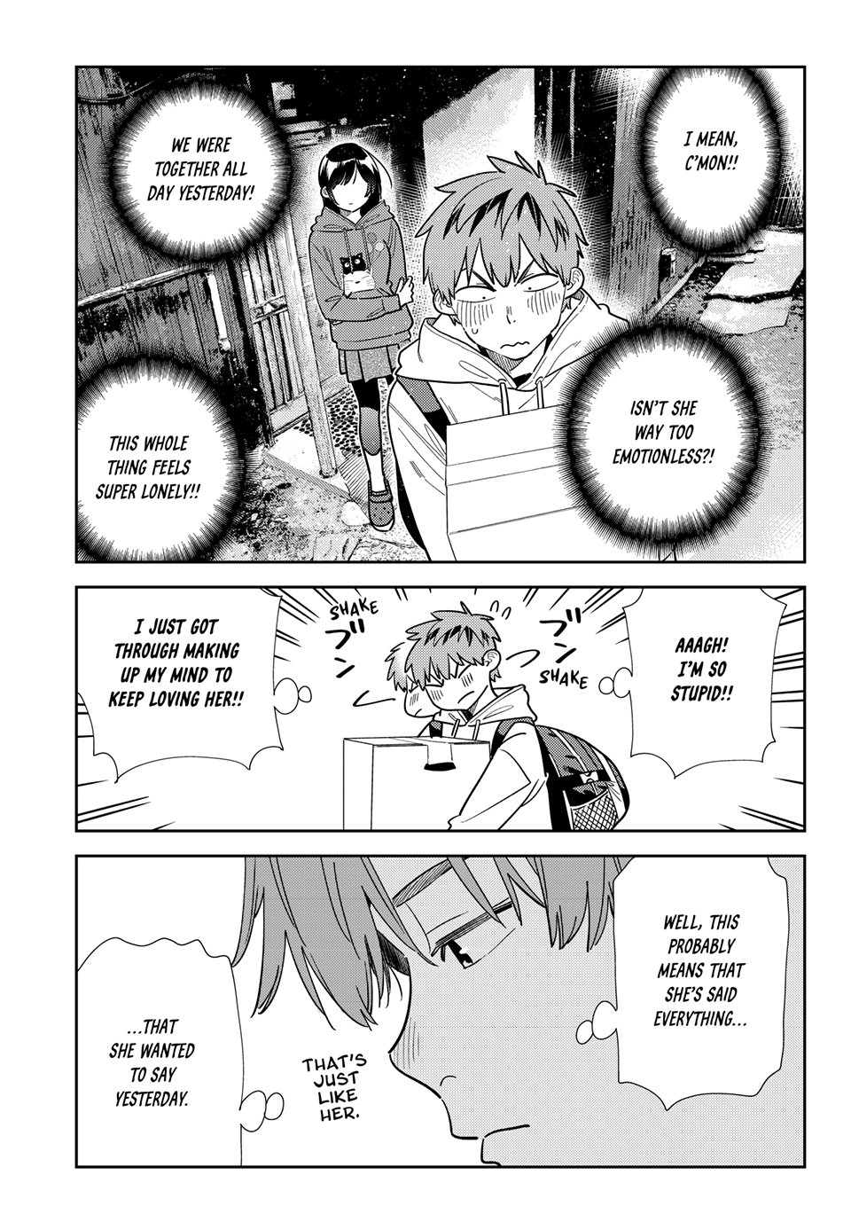 Rent A Girlfriend Manga Chapter 385 page 5 - Parting Ways with My Girlfriend (Part 2)
