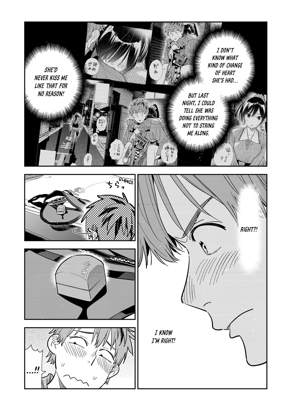 Rent A Girlfriend Manga Chapter 386 page 14 - The Boyfriend and the Kiss