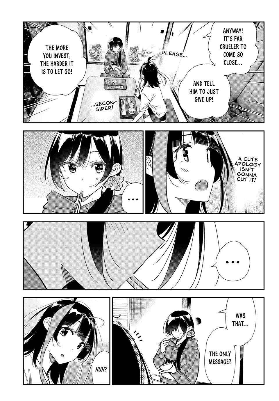 Rent A Girlfriend Manga Chapter 387 page 13 - My Girlfriend and the Kiss