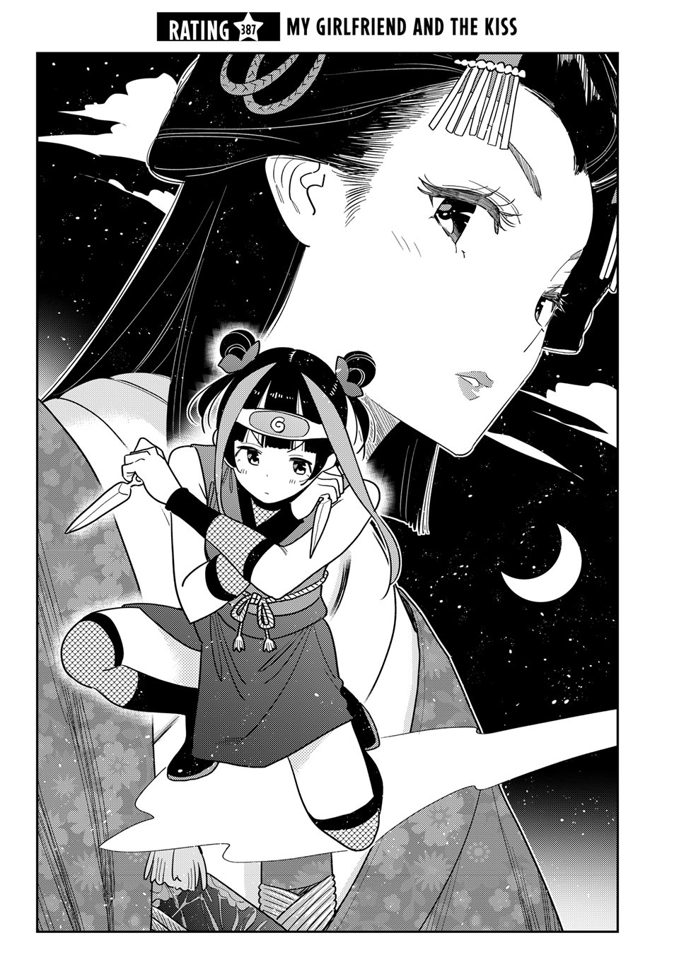 Rent A Girlfriend Manga Chapter 387 page 2 - My Girlfriend and the Kiss