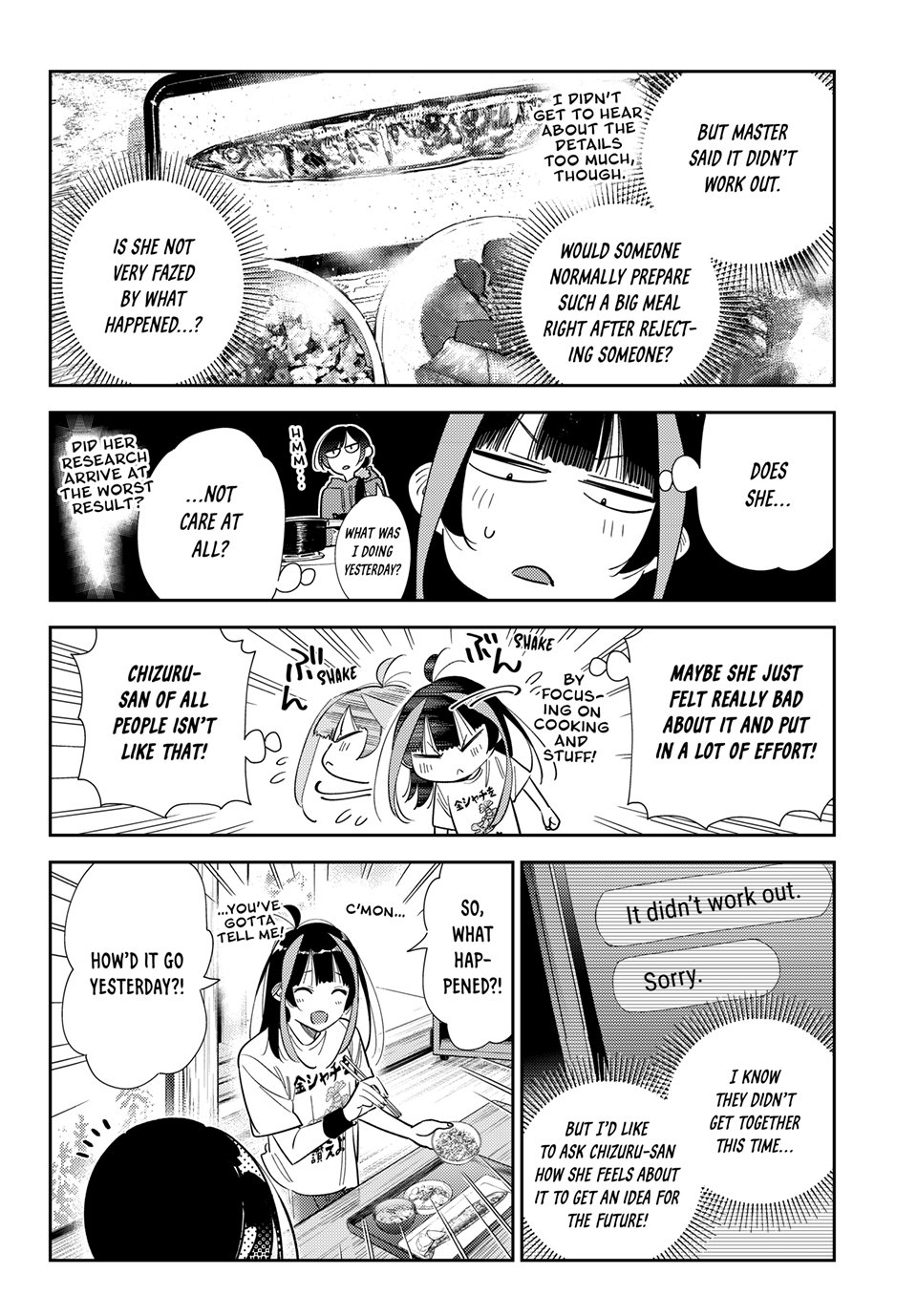 Rent A Girlfriend Manga Chapter 387 page 8 - My Girlfriend and the Kiss
