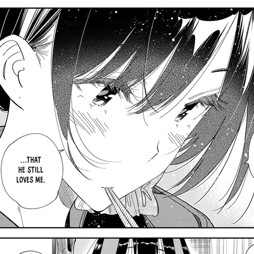 Rent A Girlfriend Manga Chapter 387 (My Girlfriend and the Kiss) cover