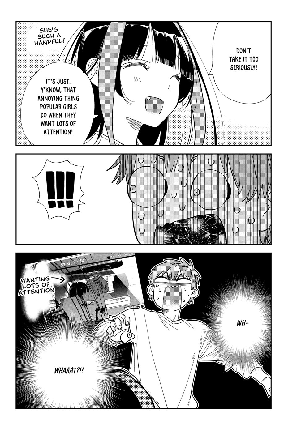 Rent A Girlfriend Manga Chapter 388 page 8 - The Two and The Kiss