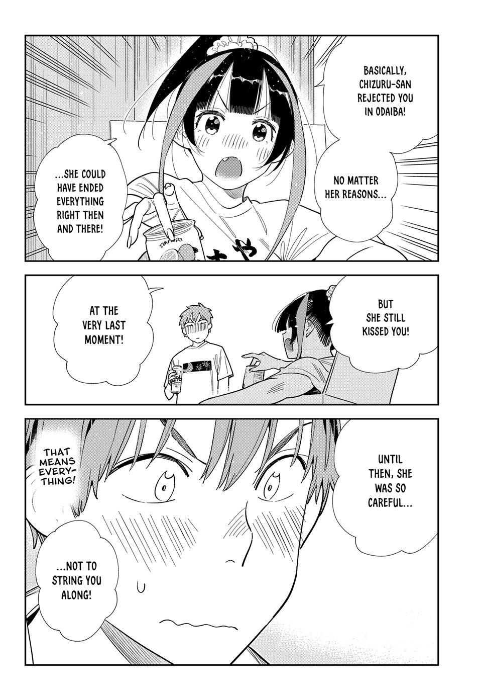 Rent A Girlfriend Manga Chapter 389 page 5 - My Girlfriend and The Fateful Day (Part 1)