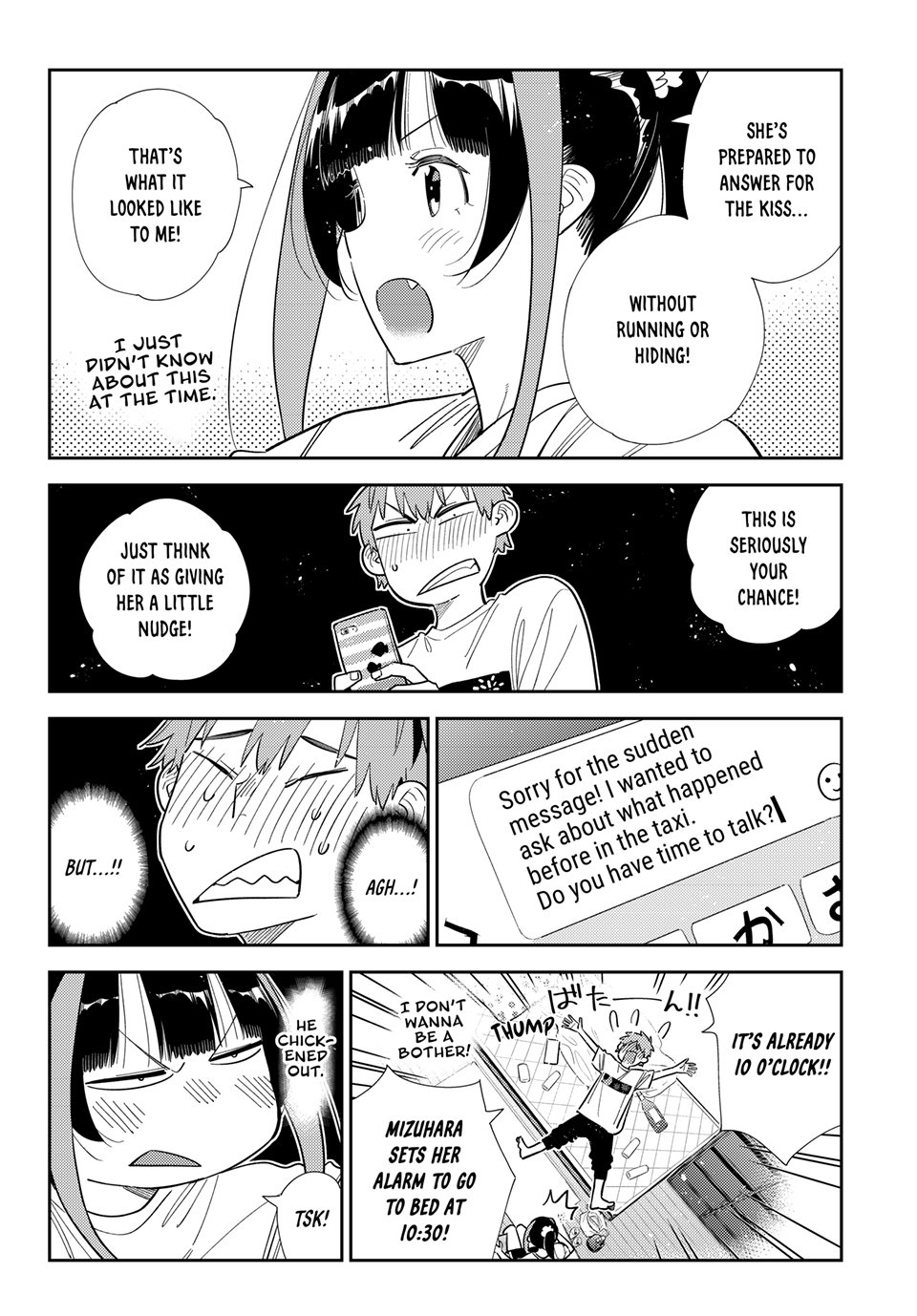 Rent A Girlfriend Manga Chapter 389 page 9 - My Girlfriend and The Fateful Day (Part 1)