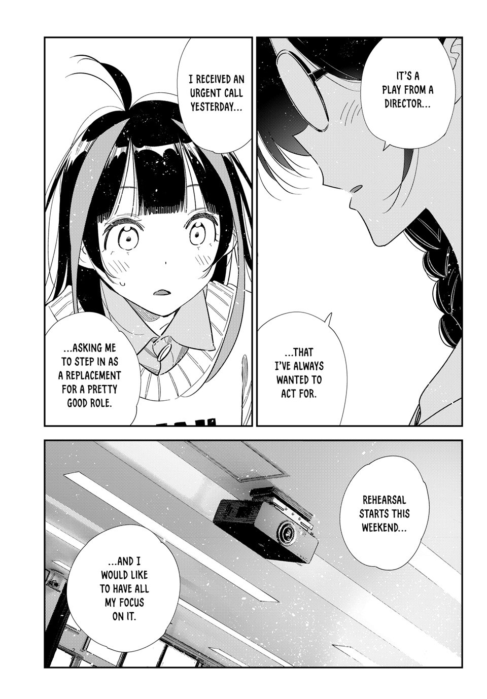 Rent A Girlfriend Manga Chapter 390 page 16 - My Girlfriend and The Fateful Day (Part 2)