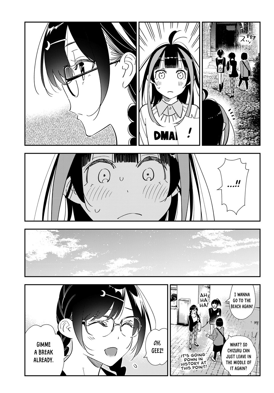 Rent A Girlfriend Manga Chapter 390 page 7 - My Girlfriend and The Fateful Day (Part 2)