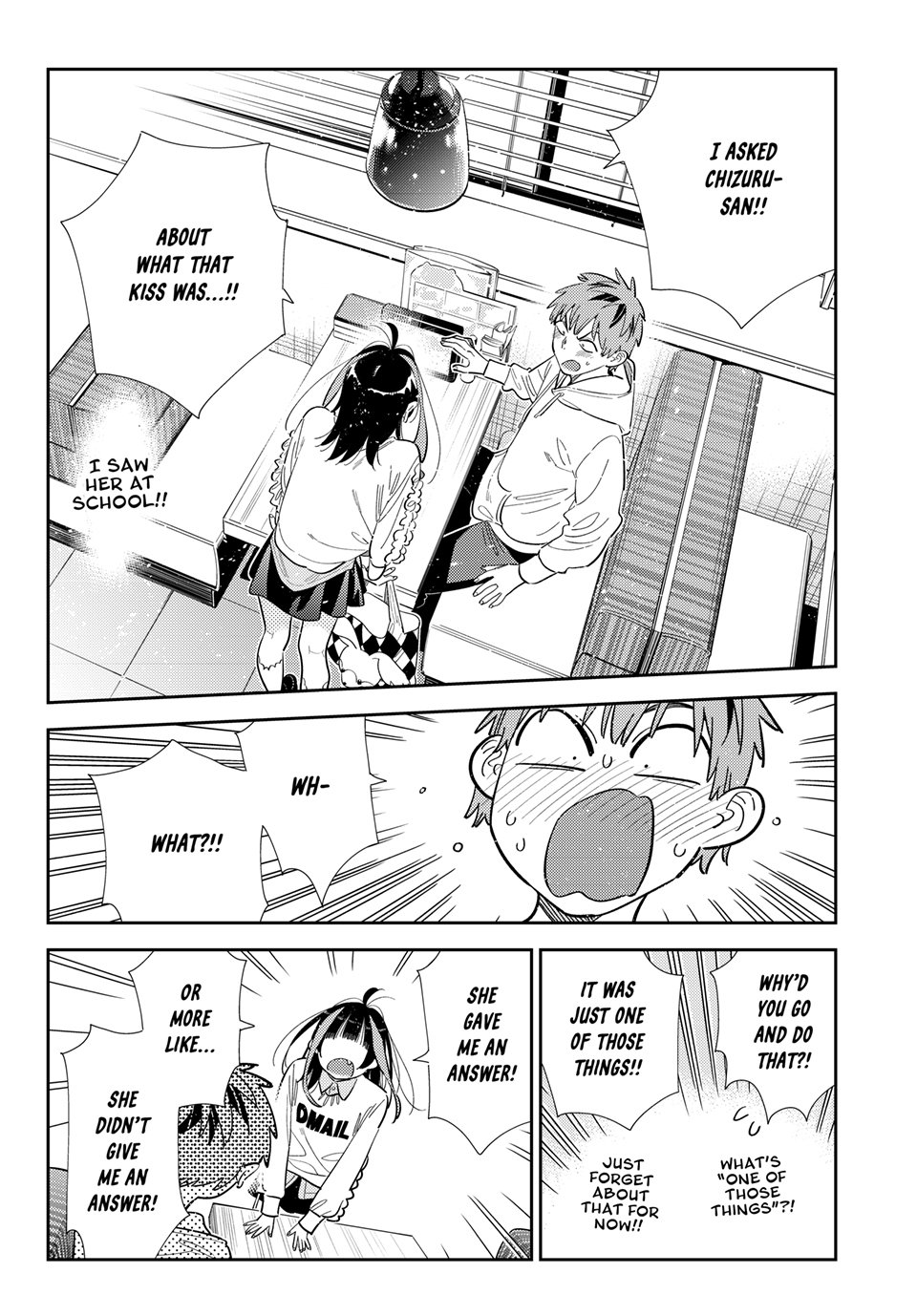 Rent A Girlfriend Manga Chapter 391 page 13 - The Boyfriend and The News