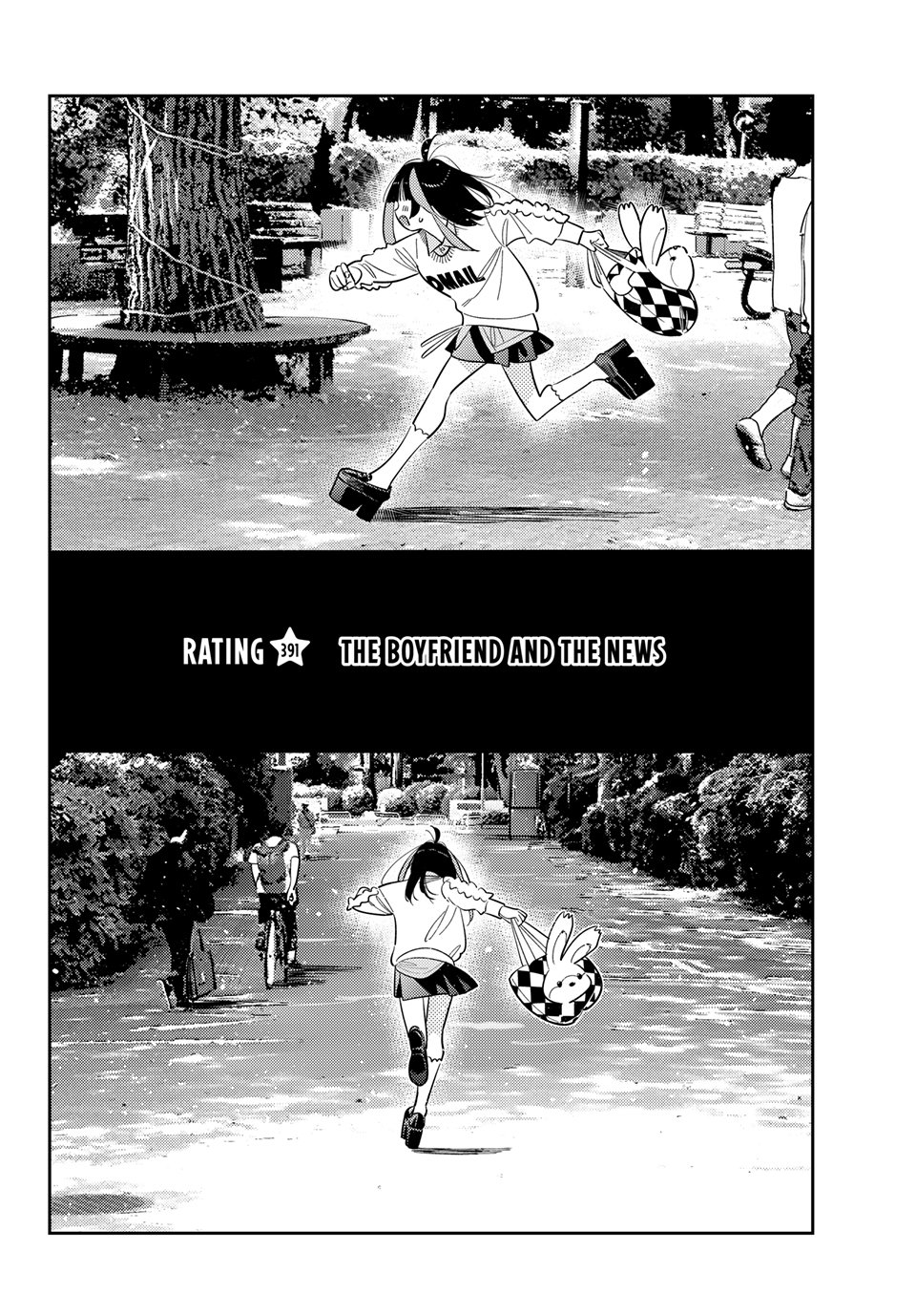 Rent A Girlfriend Manga Chapter 391 page 2 - The Boyfriend and The News