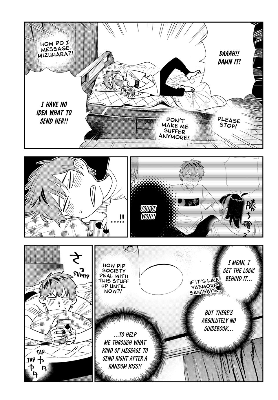 Rent A Girlfriend Manga Chapter 391 page 3 - The Boyfriend and The News