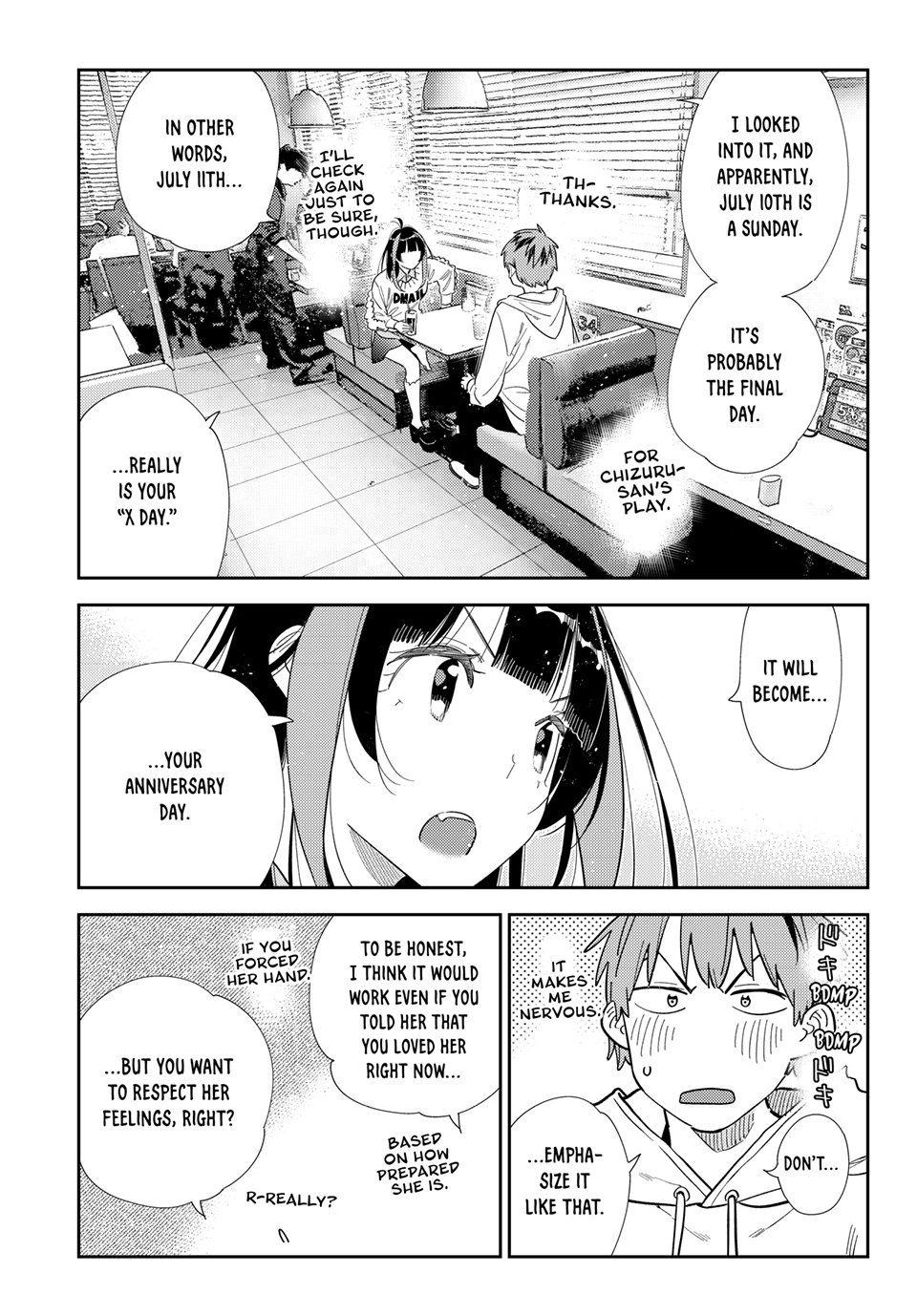 Rent A Girlfriend Manga Chapter 392 page 3 - My Girlfriend and Her Dad