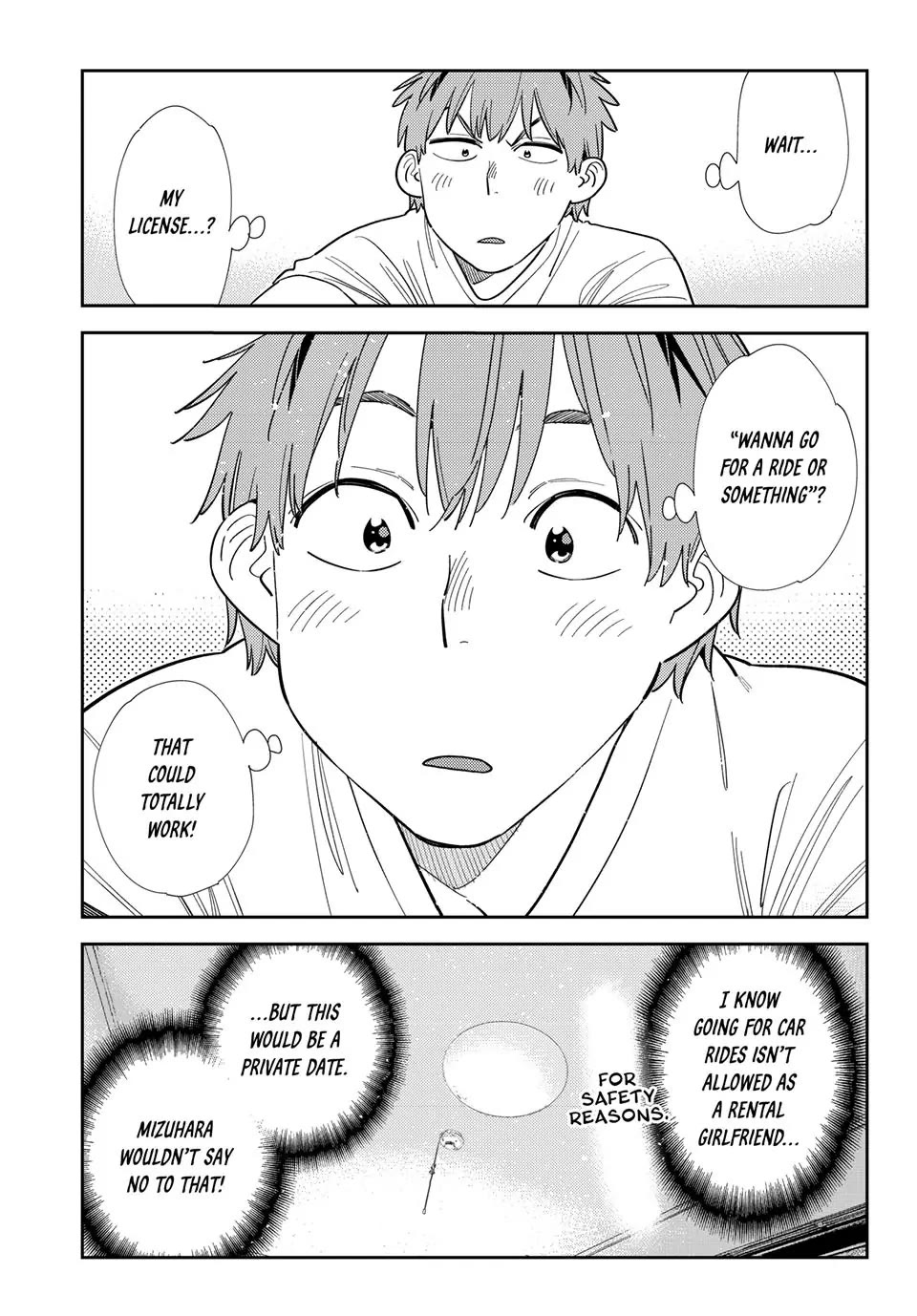 Rent A Girlfriend Manga Chapter 393 page 16 - The Boyfriend and Goals