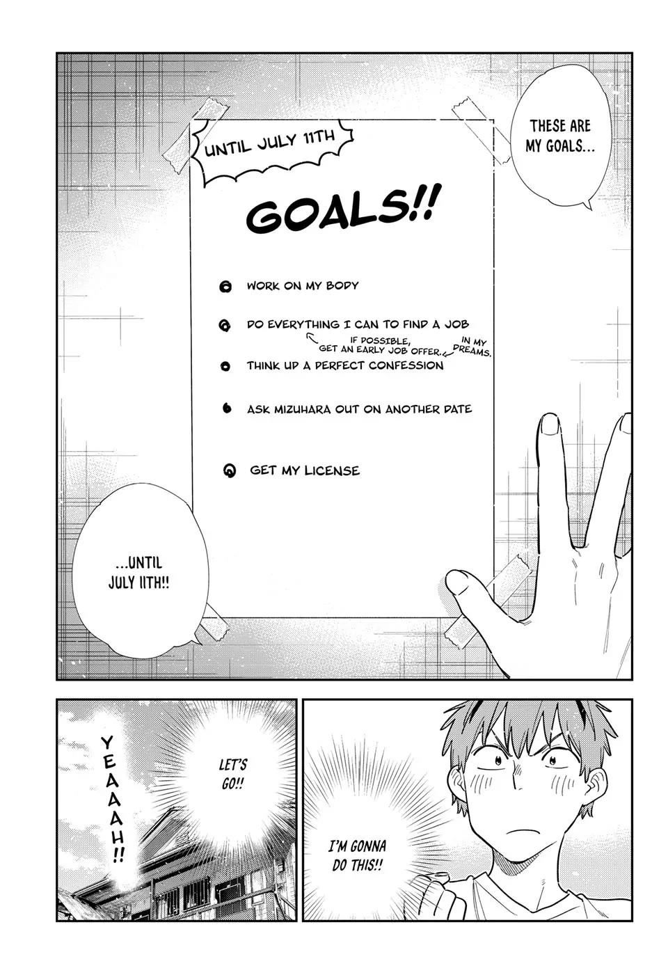 Rent A Girlfriend Manga Chapter 393 page 18 - The Boyfriend and Goals