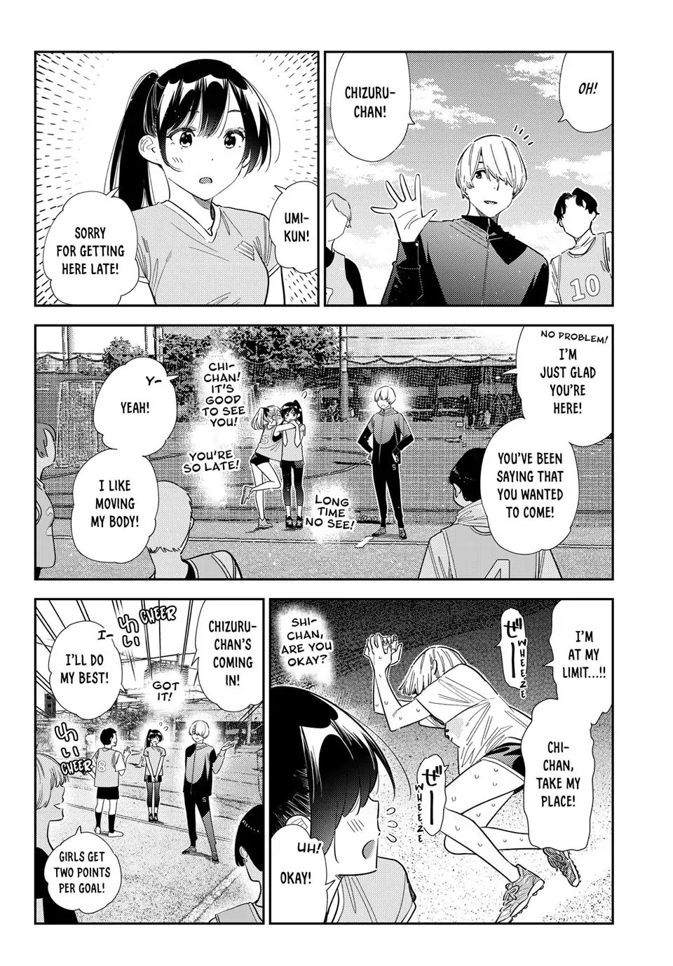 Rent A Girlfriend Manga Chapter 394 page 12 - My Girlfriend and Drawing The Line (Part 1)