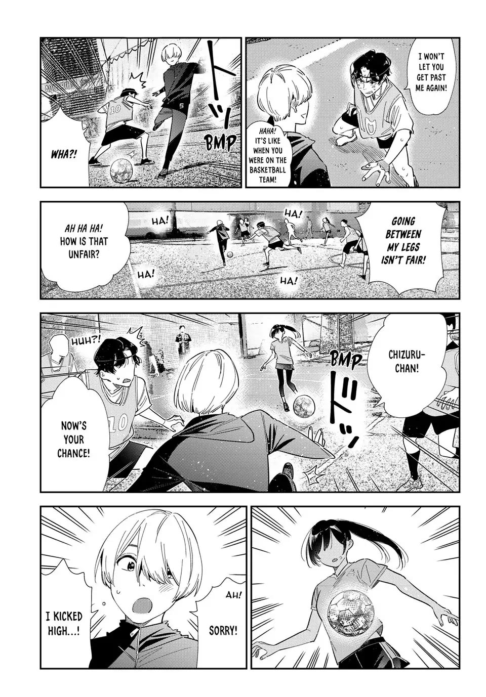 Rent A Girlfriend Manga Chapter 394 page 13 - My Girlfriend and Drawing The Line (Part 1)