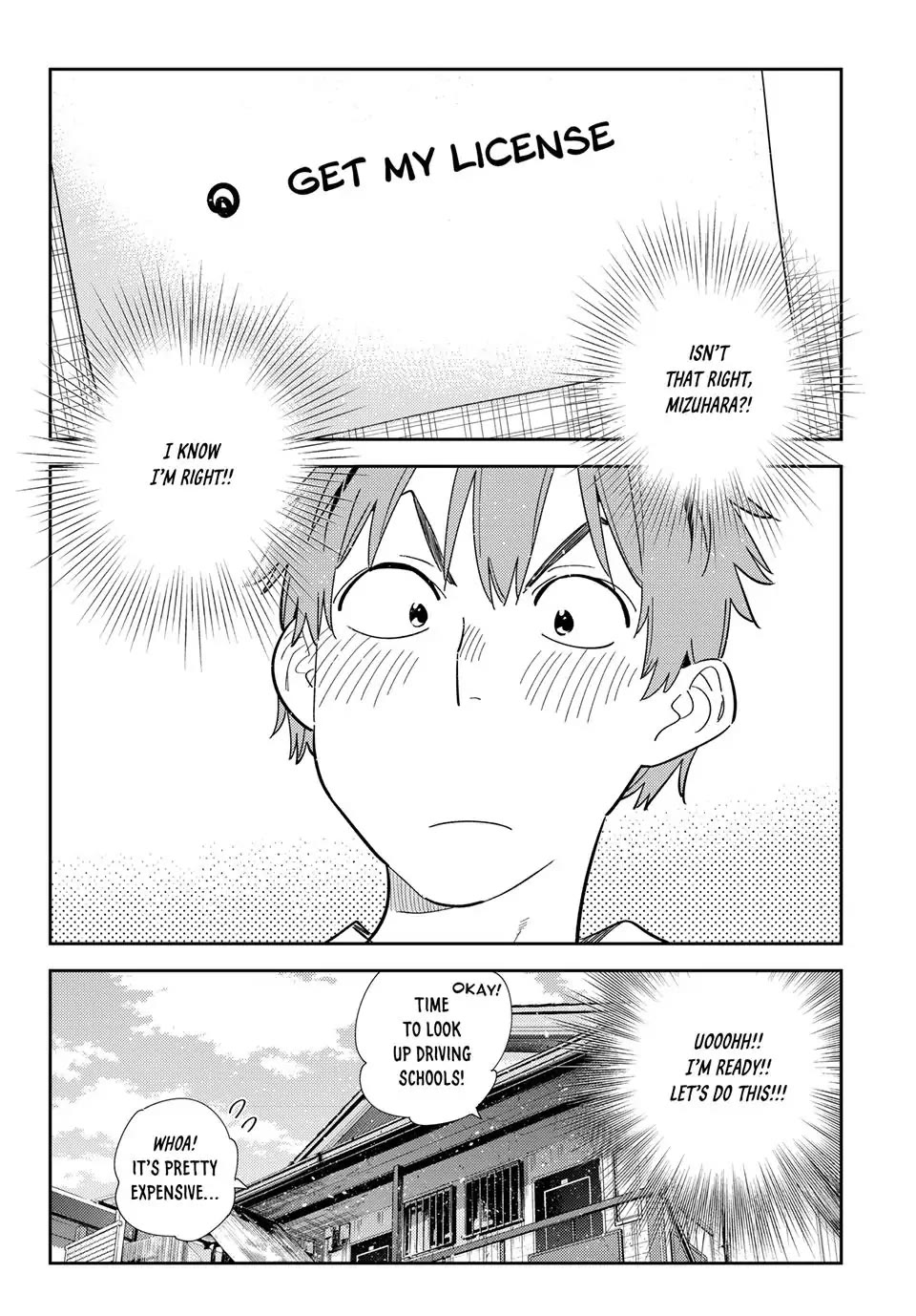 Rent A Girlfriend Manga Chapter 394 page 6 - My Girlfriend and Drawing The Line (Part 1)