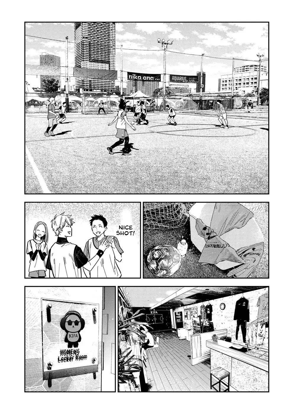 Rent A Girlfriend Manga Chapter 394 page 7 - My Girlfriend and Drawing The Line (Part 1)