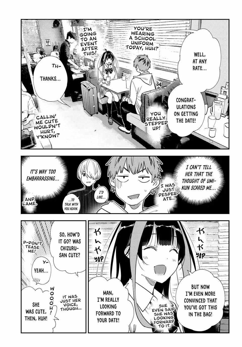 Rent A Girlfriend Manga Chapter 398 page 3 - Parting Ways with My Girlfriend (Part 3)