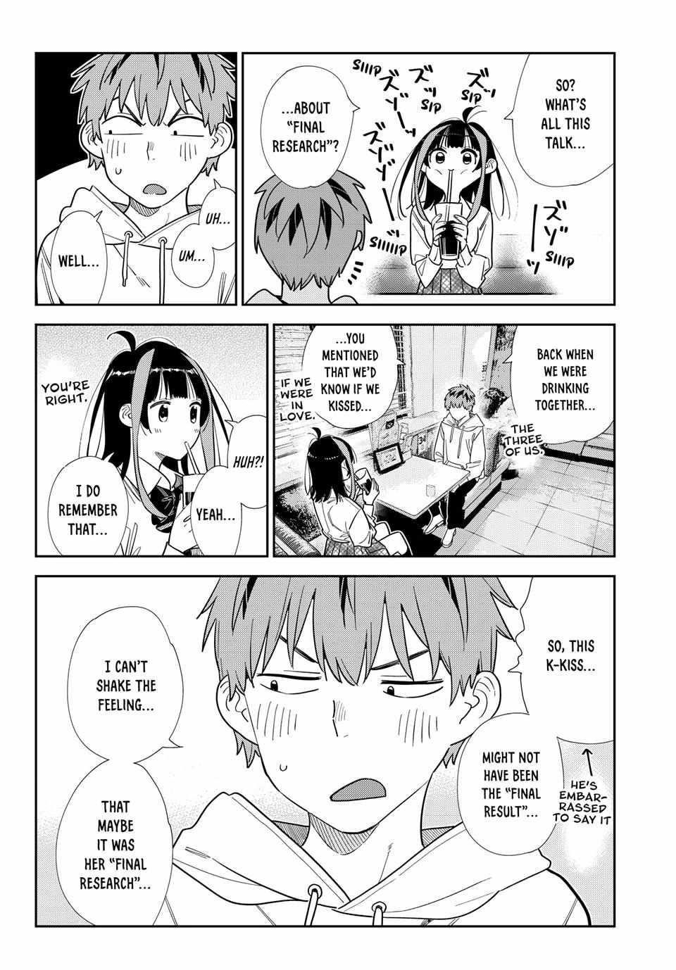 Rent A Girlfriend Manga Chapter 398 page 4 - Parting Ways with My Girlfriend (Part 3)