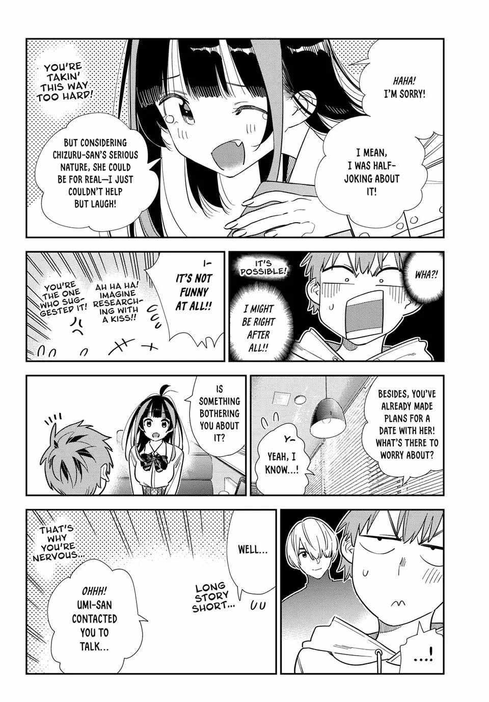 Rent A Girlfriend Manga Chapter 398 page 6 - Parting Ways with My Girlfriend (Part 3)